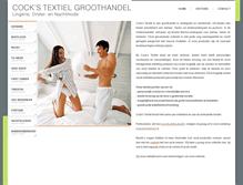 Tablet Screenshot of cockstextiel.nl
